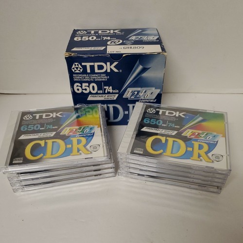 Tdk recordable compact disc - recordable,