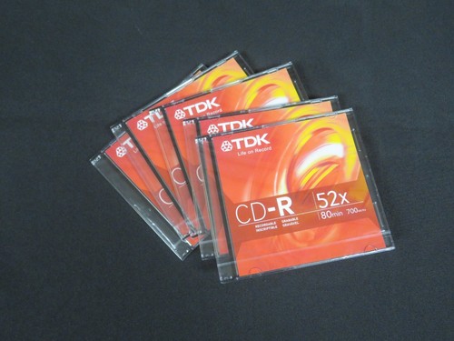Tdk recordable 52x - cd-r,